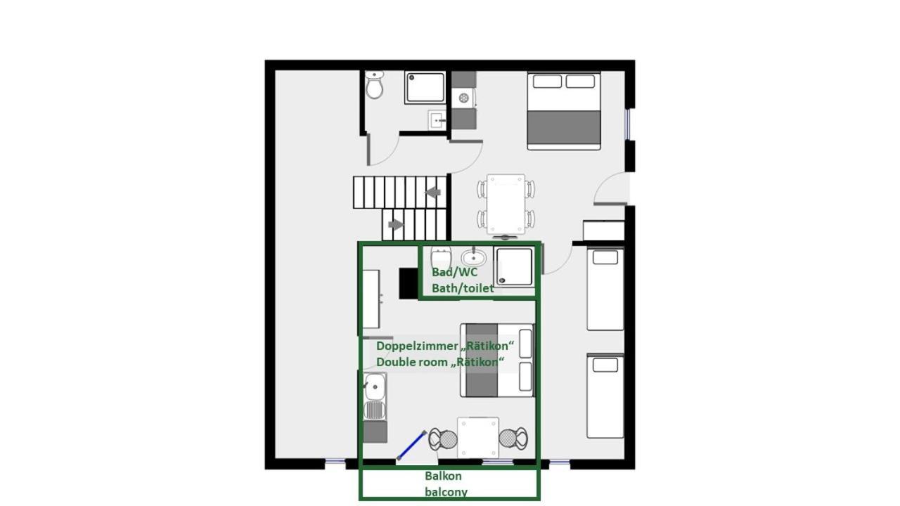 Haus Mair Daire Gaschurn Dış mekan fotoğraf